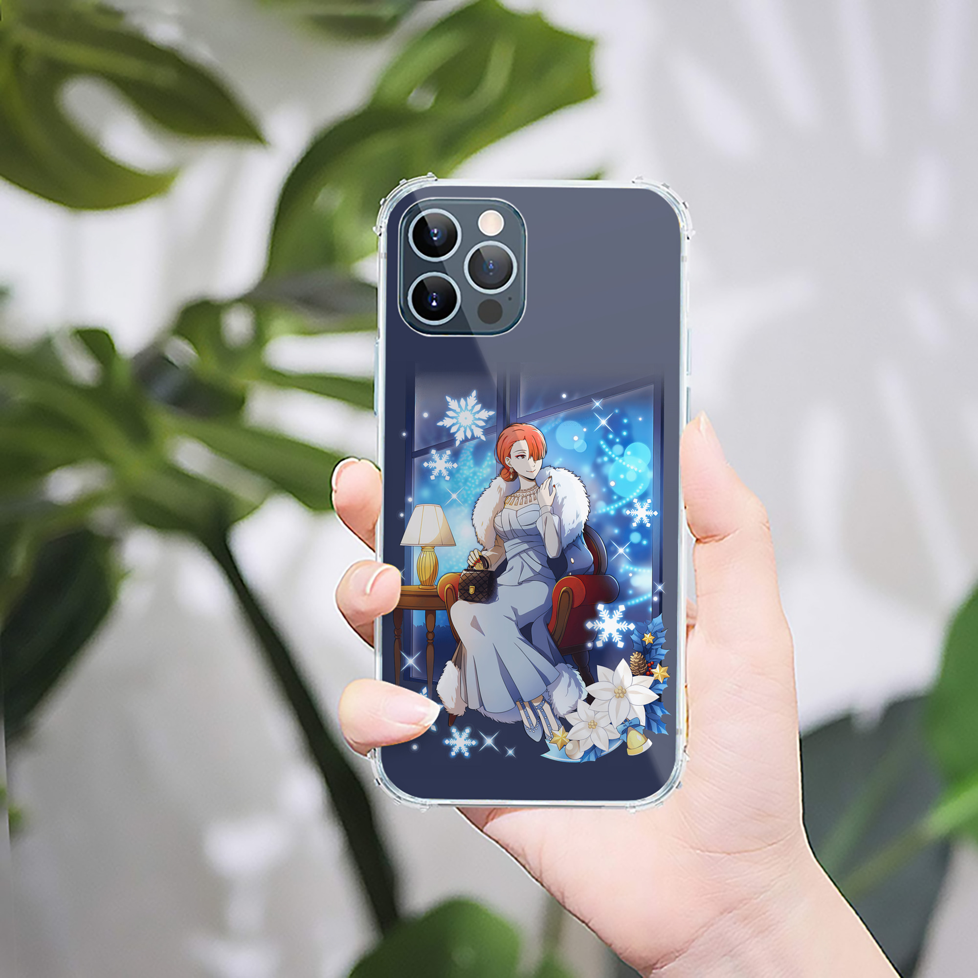 （画像用） 文豪ストレイドッグス Bungo Stray Dogs 【iPhone 12シリーズ対応】透明スマホケース（クリアソフトケース）